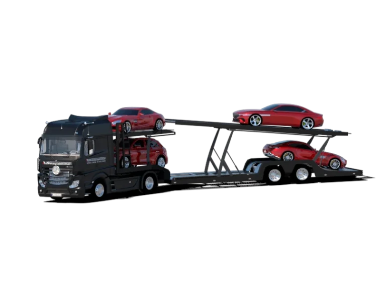 3D animation for truck loading sequence